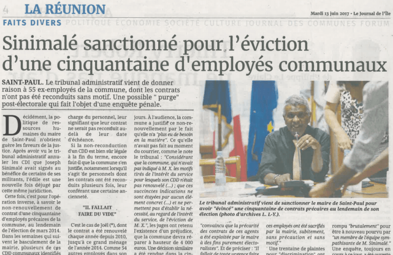 sanction-pour-eviction-cinquantaine-employes-communaux