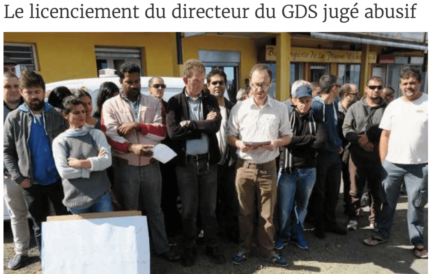  Le licenciement du directeur du GDS jugé abusif