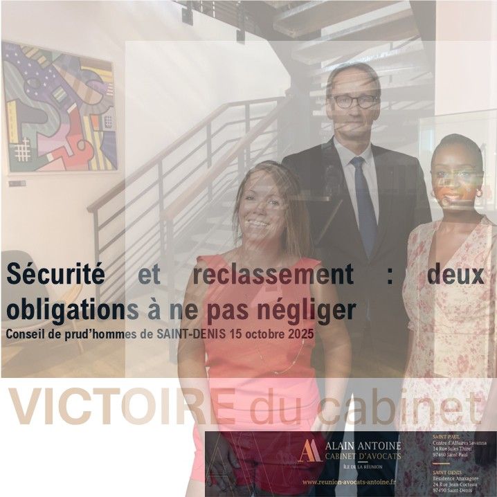  Sécurité et reclassement : deux obligations à ne pas négliger !