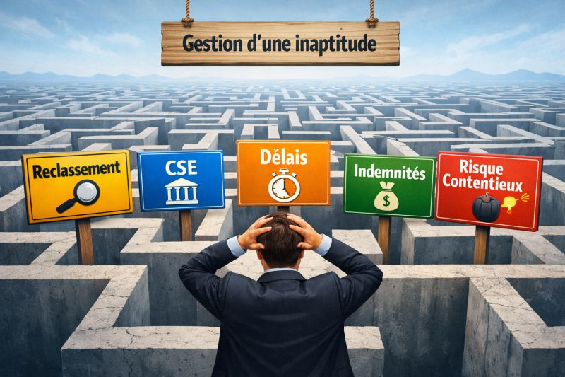  𝗜𝗻𝗮𝗽𝘁𝗶𝘁𝘂𝗱𝗲 𝗮𝘂 𝘁𝗿𝗮𝘃𝗮𝗶𝗹 : comment protéger vos salariés… et votre entreprise !