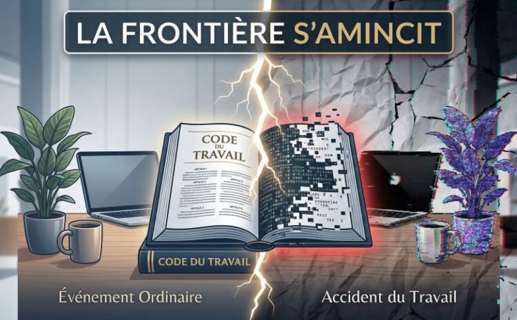  Réunion tendue, bug informatique, appel téléphonique… = 𝗔𝗰𝗰𝗶𝗱𝗲𝗻𝘁 𝗱𝘂 𝘁𝗿𝗮𝘃𝗮𝗶𝗹 ?