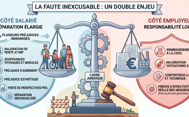  Faute inexcusable de l’employeur : 𝘂𝗻 𝗰𝗼𝗻𝘁𝗲𝗻𝘁𝗶𝗲𝘂𝘅 𝘁𝗲𝗰𝗵𝗻𝗶𝗾𝘂𝗲… 𝗺𝗮𝗶𝘀 à 𝗳𝗼𝗿𝘁 𝗲𝗻𝗷𝗲𝘂 𝗶𝗻𝗱𝗲𝗺𝗻𝗶𝘁𝗮𝗶𝗿𝗲