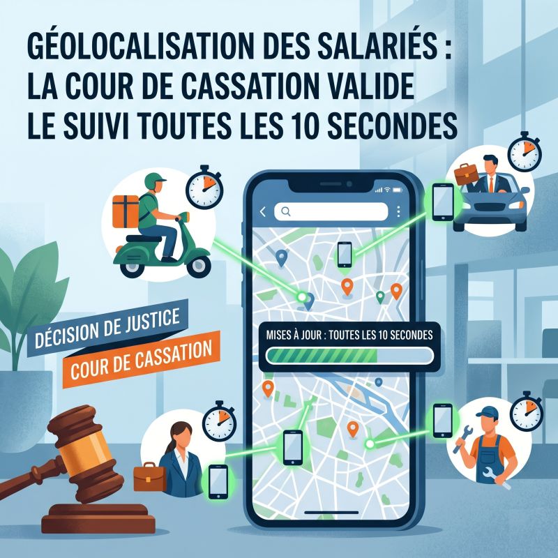  Peut-on surveiller un salarié toutes les 10 secondes ? : Oui, mais…