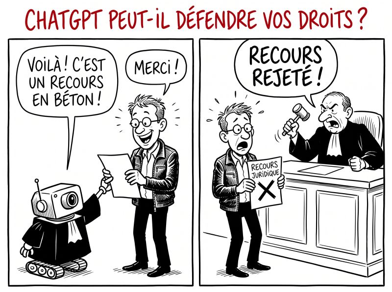  ChatGPT peut-il défendre vos droits ? 4 erreurs qui peuvent vous coûter votre procès